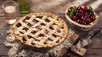 Вишневий пиріг від нашої підписниці