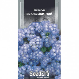 Агератум біло- блакитний, суміш забарвлень Seedera зображення 3