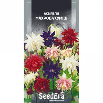 Аквилегия махровая, смесь окрасок Seedera рисунок 4