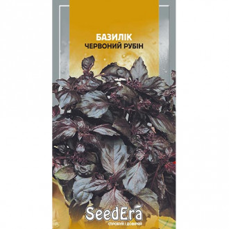 Базилик Красный Рубин Seedera рисунок 1