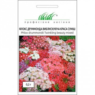 Флокс Сверкающая красота, смесь окрасок Профессиональные семена рисунок 3