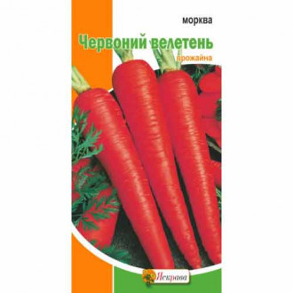 Морковь Красный великан Яскрава рисунок 5