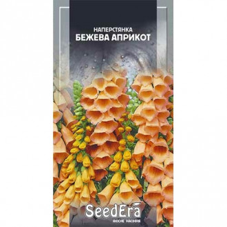 Наперстянка Априкот Seedera, семена рисунок 5