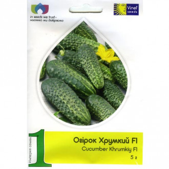 Огірок Хрумкий F1 Vinel seeds зображення 5