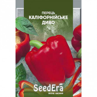 Перець солодкий Каліфорнійське диво Seedera зображення 2