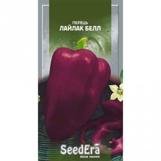 Перець солодкий Лайлак Белл Seedera зображення 3