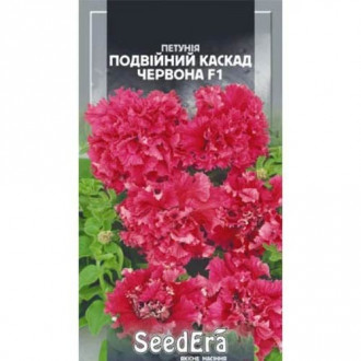 Петунія Подвійний Каскад червона F1 Seedera зображення 3