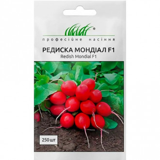 Редис Мондіал F1 Професійне насіння зображення 3
