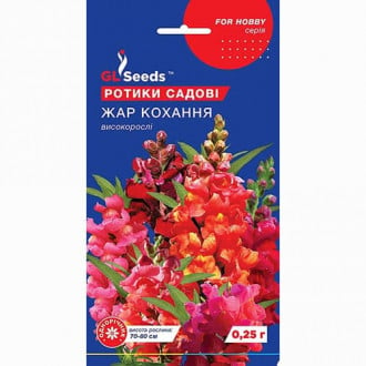 Ротики садовi (левовий зев) Жар кохання GL seeds зображення 4