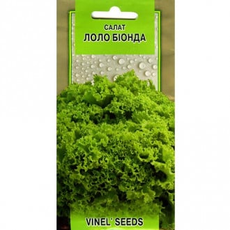 Салат полукочанный Лолло Бионда Vinel seeds рисунок 1