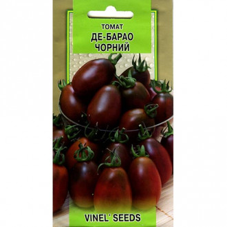 Томат Де-Барао чорний Vinel seeds зображення 2