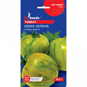 Томат Зебра зелена GL Seeds зображення 6