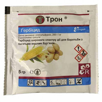 Средство для защиты от сорняков Трон рисунок 4