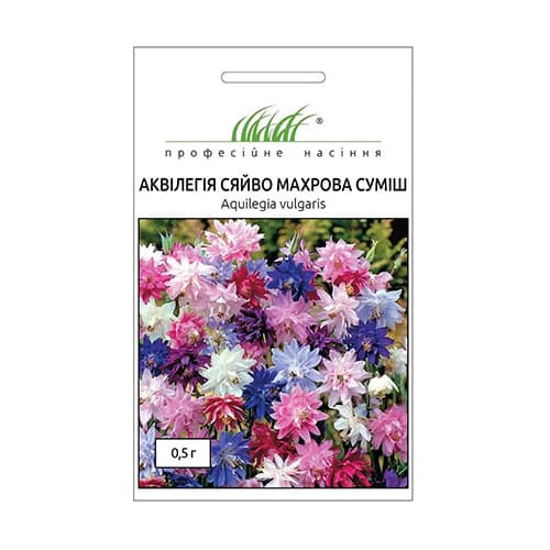 Аквилегия Сияние, смесь окрасок Профессиональные семена рисунок 1 артикул 95135