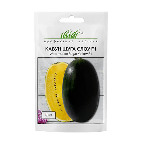 Арбуз Шуга Елоу F1 Профессиональные семена рисунок 1 артикул 90332