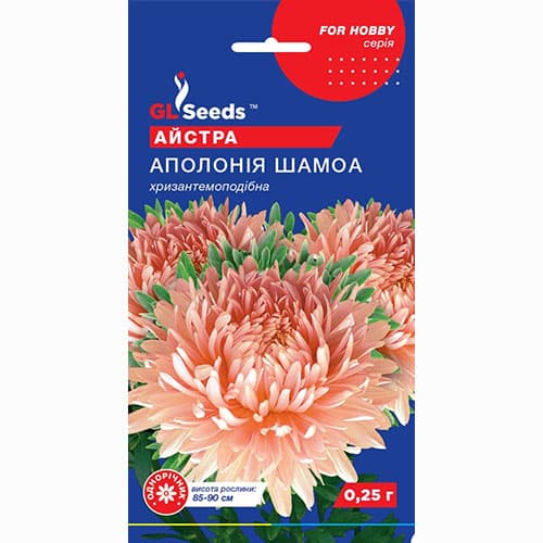 Айстра Аполонія Шамоа GL Seeds артикул фото 1 Айстра Аполонія Шамоа GL Seeds зображення 1 артикул 99371
