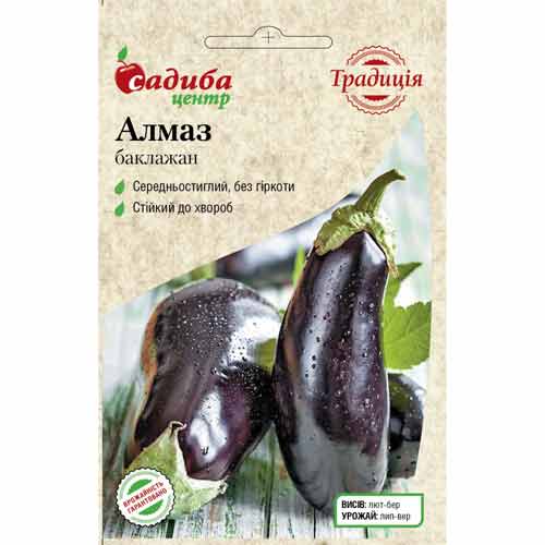 Баклажан Алмаз Садыба центр рисунок 1 артикул 89103