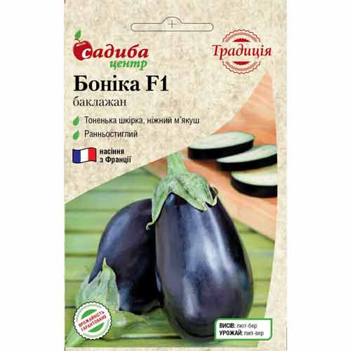 Баклажан Боніка F1 Садиба центр артикул фото 1 Баклажан Боніка F1 Садиба центр зображення 1 артикул 77160