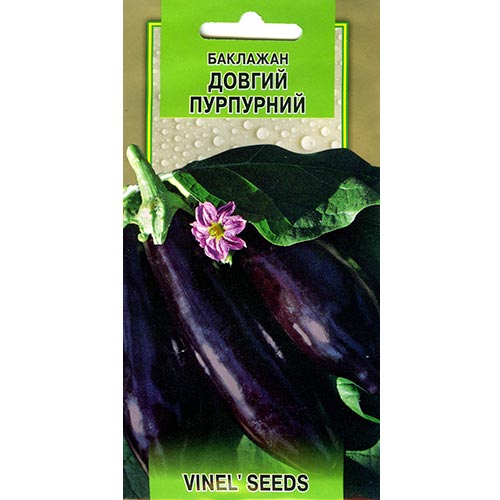 Баклажан Длинный пурпурный Vinel seeds рисунок 1 артикул 95490
