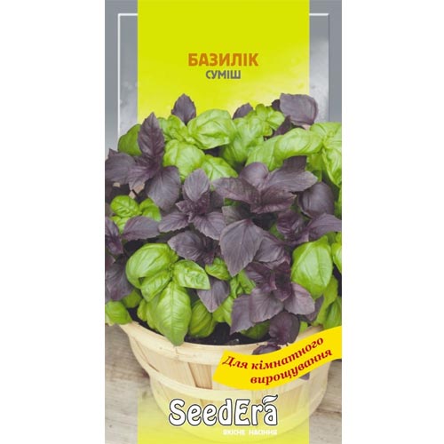 Базилік, суміш сортів Seedera зображення 1 артикул 72063