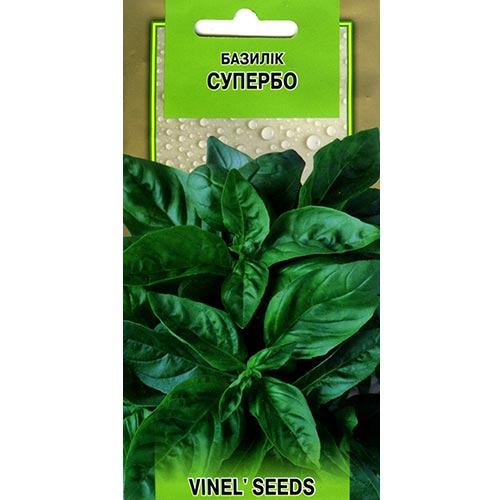 Базилік Супербо Vinel seeds зображення 1 артикул 95487
