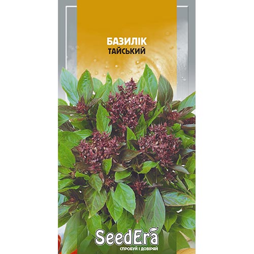 Базилiк Тайський Seedera зображення 1 артикул 72066
