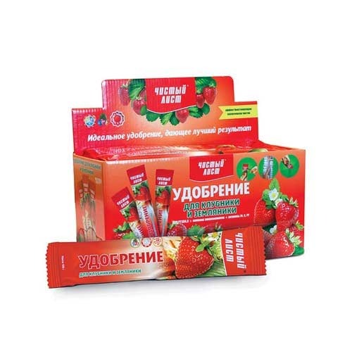 Добриво Чистий Лист для полуниці та суниці зображення 1 артикул 77362