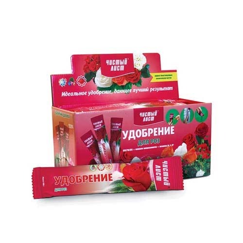 Удобрение Чистый Лист для роз рисунок 1 артикул 77367
