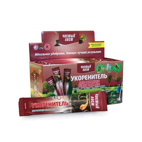 Стимулятор коренеутворення Чистий Лист укорінювач артикул фото 1 Стимулятор коренеутворення Чистий Лист укорінювач зображення 1 артикул 77370