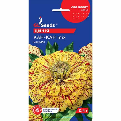 Цинія Кан-Кан GL Seeds зображення 1 артикул 85880