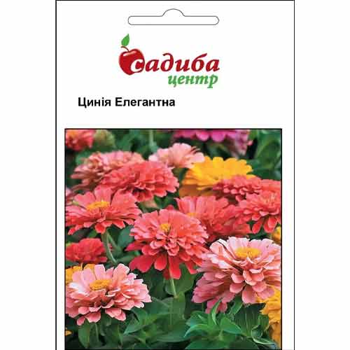 Цинія Елегантна, суміш забарвлень Садиба центр зображення 1 артикул 89811