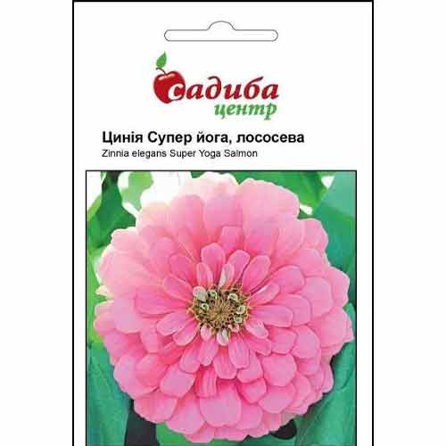Цинія Супер Йога лососева Садиба центр зображення 1 артикул 89813