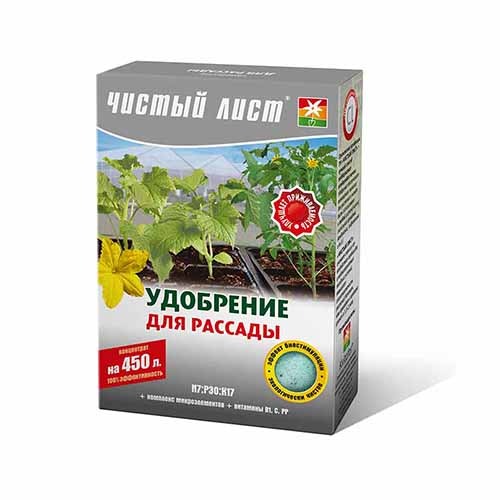 Добриво Чистий Лист (кристал) для розсади зображення 1 артикул 95988