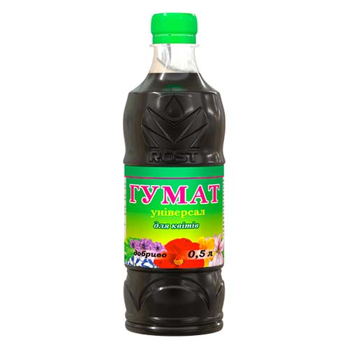 Добриво Гумат для квітів зображення 1 артикул 90965