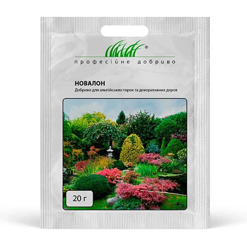 Добриво Новалон для альпійських гірок та декоративних рослин зображення 1 артикул 90976