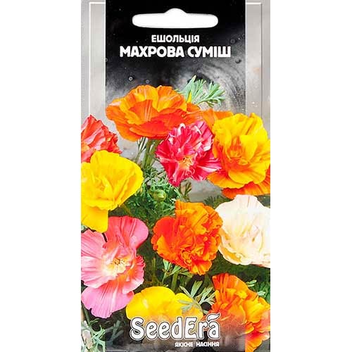 Эшшольция махровая, смесь окрасок Seedera рисунок 1 артикул 89937