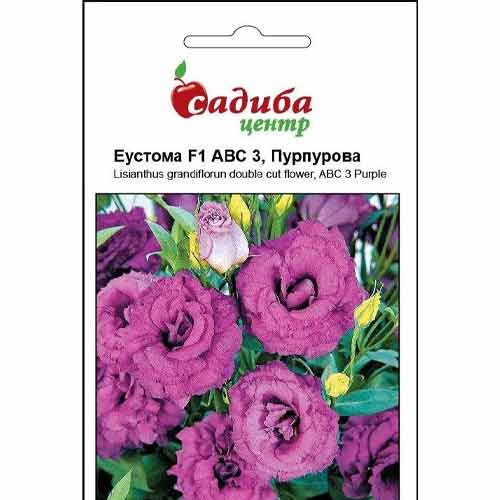 Еустома АВС 3 пурпурова F1 Садиба центр зображення 1 артикул 72759