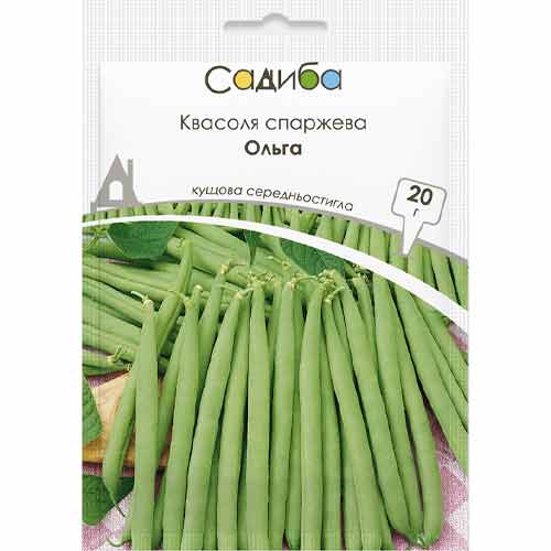 Квасоля спаржева Ольга Садиба центр зображення 1 артикул 89341