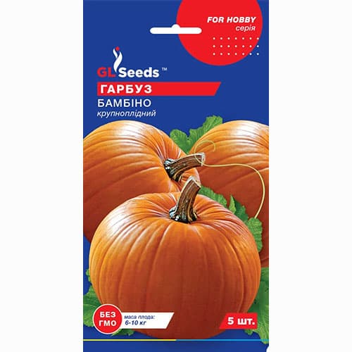 Гарбуз Бамбіно GL Seeds зображення 1 артикул 99589