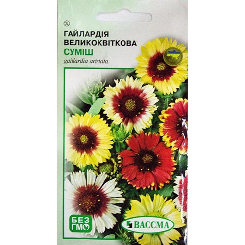 Гайлардія великоквіткова, суміш забарвлень Seedera зображення 1 артикул 72116