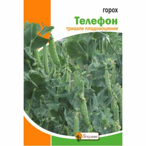 Горох Телефон Яскрава, семена рисунок 1 артикул 72719
