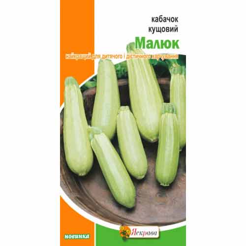 Кабачок Малюк Яскрава зображення 1 артикул 72199