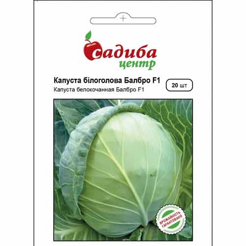 Капуста білокачанна Балбро F1 Садиба центр зображення 1 артикул 89271