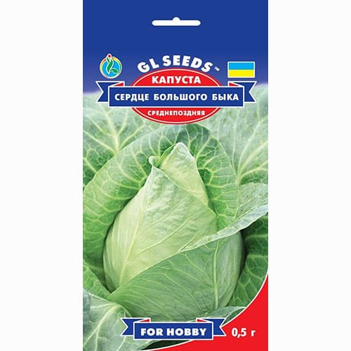 Капуста белокочанная Серце великого быка GL seeds артикул фото 1 Капуста белокочанная Серце великого быка GL seeds рисунок 1 артикул 99613