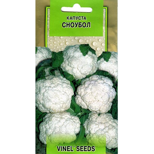 Капуста (цвітна) Сноубол Vinel seeds зображення 1 артикул 95578