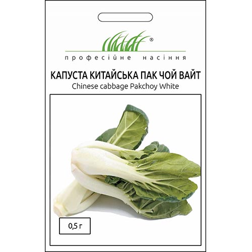 Капуста пак-чой Чайниз Вайт Профессиональные семена рисунок 1 артикул 95186