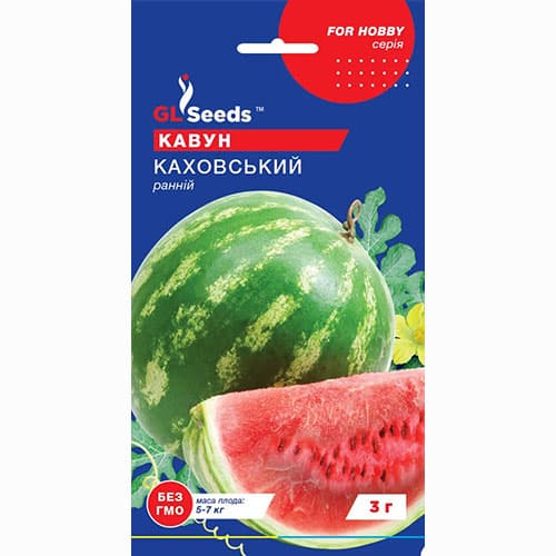 Арбуз Каховский GL Seeds артикул фото 1 Арбуз Каховский GL Seeds рисунок 1 артикул 99602