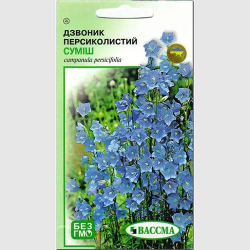 Дзвоник персиколистий, суміш забарвлень Seedera зображення 1 артикул 77002