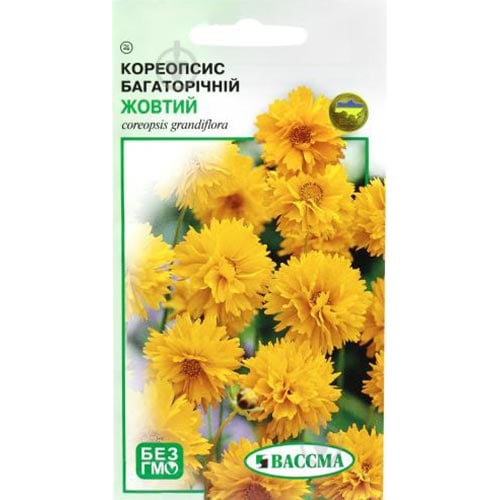 Кореопсис желтый Seedera артикул фото 1 Кореопсис желтый Seedera рисунок 1 артикул 89945