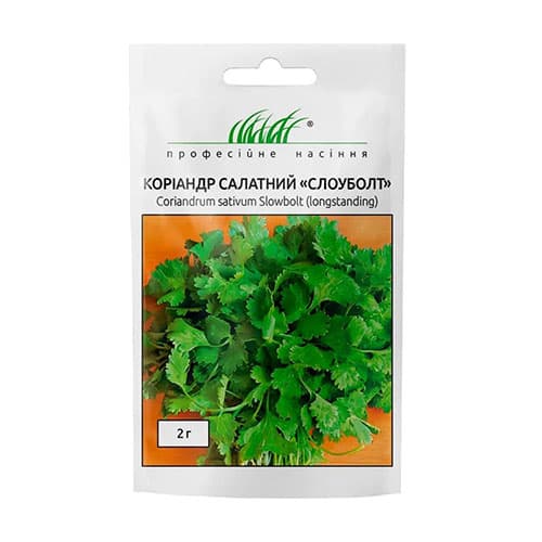 Коріандр Слоуболт Професійне насіння зображення 1 артикул 65488
